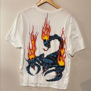 ALL SAINTS Stinger White Graphic Men’s Shirt